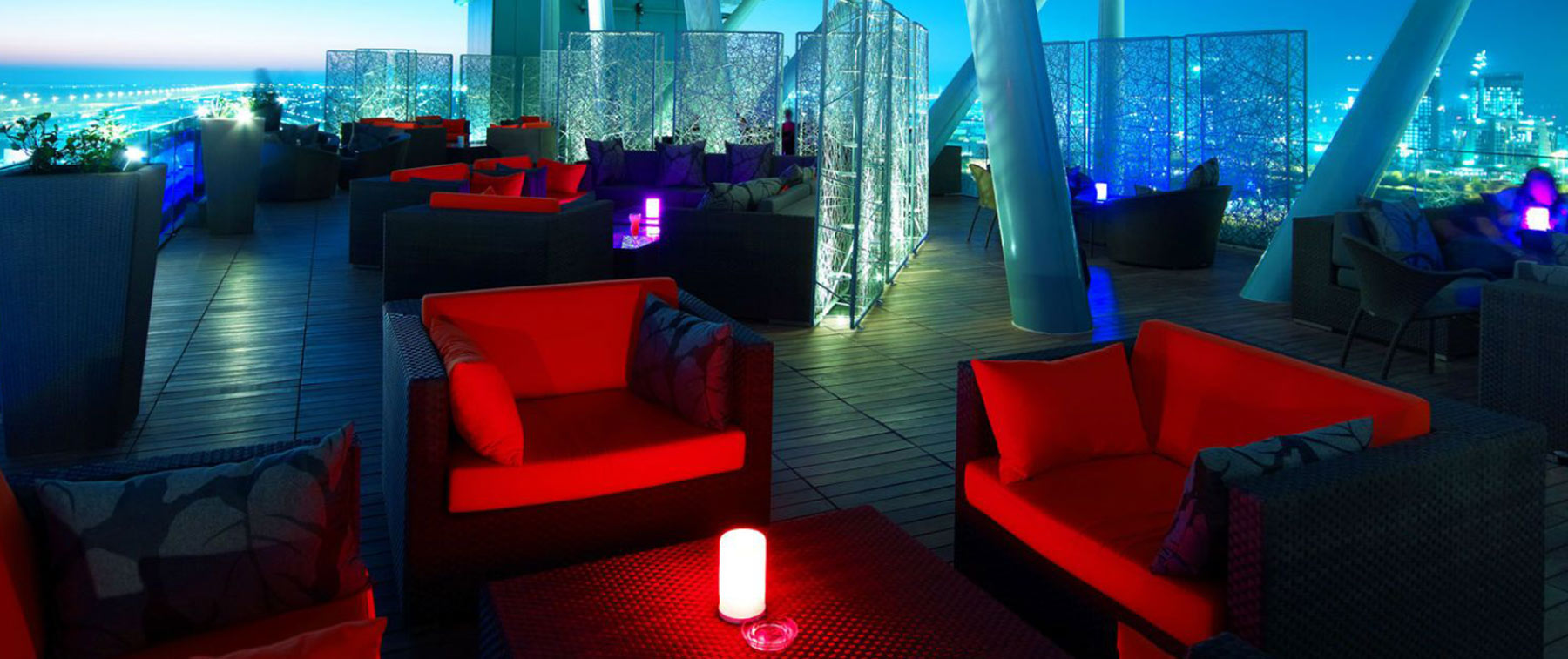 
 Rooftop Party Lounge in Abu Dhabi- Relax@12